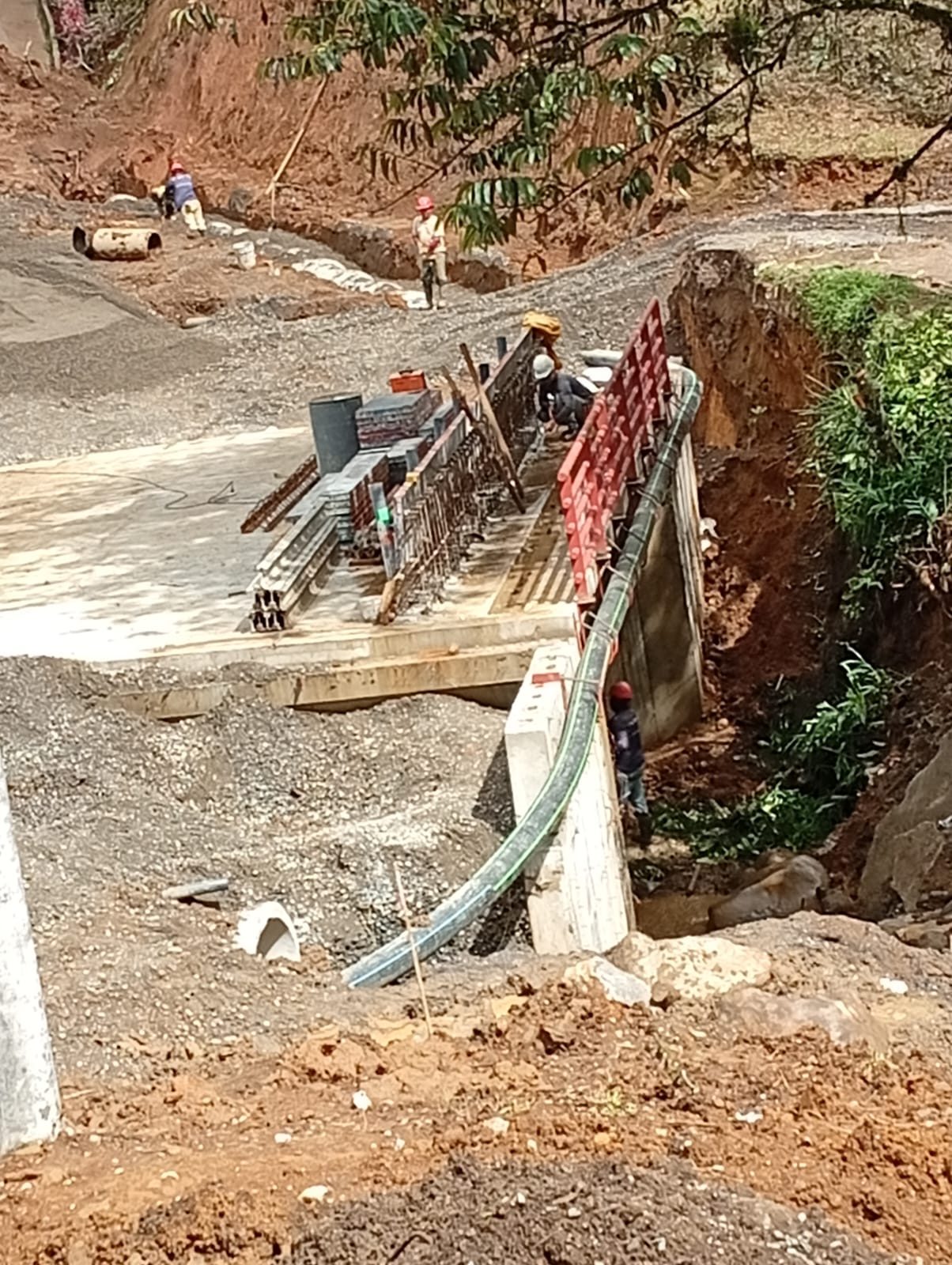Puente sector Los Navarro San Juan Norte